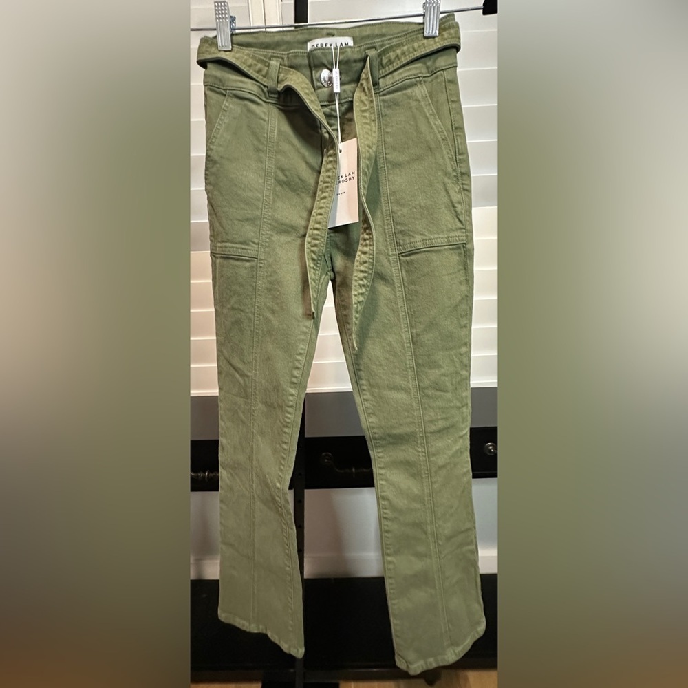 Derek Lam 10 Crosby | Dean Utility Flare Jean - Picture 3 of 6